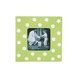Elegant Baby Small Frame for 4x4 Photo in Green/White