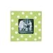 Elegant Baby Small Frame for 4x4 Photo in Green/White