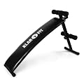 Klarfit Panca fitness multifunzione per addominali e allenamento bodybuilding (5 livelli di regolazione, 160 KG, PVC)