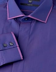Limited Collection Slim Fit Cotton Rich Contrast Trim Shirt