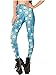 Amour-Celeb Inspired Adventure Time BMO Digital Print Leggings Pants Tights O/S (One Regular Size, MD1003)