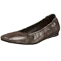 Donald J Pliner Women's Arlie LM20 Flat,Lead/Pewter,8.5 M US