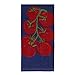 All-Clad Textiles 100-percent Cotton Fiber Reactive Tomato Print Kitchen Towel, 17-inch x 30-inch, Cobalt Blue