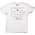 The Big Bang Theory Friendship Algorithm White Adult T-shirt tee