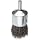 Weiler Wire End Brush, Solid End, Round Shank, Steel, Crimped Wire