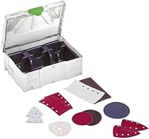 Festool 497685 SYS-STF D125 Abrasives Systainer for 5in Round Abrasives, SYS 1
