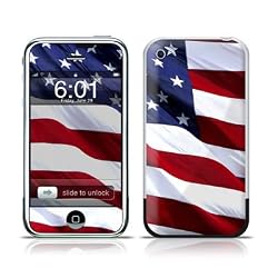Patriotic Design Protective Skin Decal Sticker for Apple iPhone (2G)1st Generation