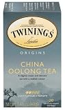 Twinings China Oolong Tea, Tea Bags, 20-Count Boxes (Pack of 6)