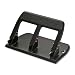 Officemate  Heavy Duty 3 Hole Punch with Padded Handle,  40-Sheet Capacity, Black (90089)
