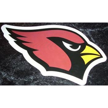 Arizona Cardinals Team Logo NFL Car Magnet (Quantity of 1)