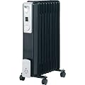 Oil Filled Radiator 2kw Black Slimline