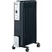 Oil Filled Radiator 2kw Black Slimline