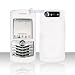 Pure Solid White Blackberry 8100 8120 8130 Rubber Silicon Skin Cover Case