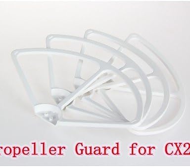 QWG Cheerson CX-20 Propeller Prop Fender Bracket Set/4PCS RC Quadcopter Parts CX-20-025 , white-white