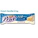 PowerBar Pria 110 Plus Energy Bar for Women - Box of 15 (French Vanilla Crisp)