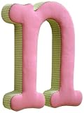 New Arrivals The Letter N, Pink and Green