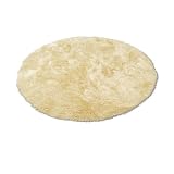 Sheepskin Round | Sheepskin Collection | Faux Fur Rug | 5 foot