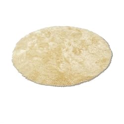Sheepskin Round | Sheepskin Collection | Faux Fur Rug | 5 foot