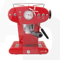 X1 IPSO Espressomaschine rot/Metall