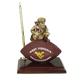 West Virginia Mountaineers Desk Pen Set With Clock