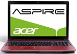 Acer Aspire 5742G-488G75Mnrr 39,6 cm (15,6 Zoll) Notebook (Intel Core i5 480M, 2,6GHz, 8GB RAM, 750GB HDD, NVIDIA GT540M, DVD, Win 7 HP) rot
