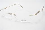 SILHOUETTE Chassis 7534 Titan Next Generation III 6076 Gold Optical Eyeglasses Frame