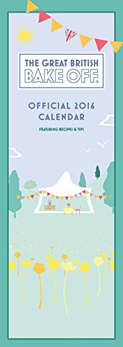 The Official Great British Bake off 2016 Slim Calendar
