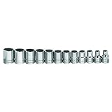 WILLIAMS 3/8 DR REG SKT SET, 12-PT, 12 PIECES (MSB-12RC) 3/8"ドライブ ソケットセット 12角 12個 JHWMSB-12RC