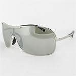 GIORGIO ARMANI MEN'S SUNGLASSES 435/S PALLADIUM 010 SG (MIRROR SILVER LENS)