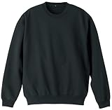 (ユナイテッド アスレ)United Athle 10.0オンス クルーネック スウェット (パイル/アダルト) 504401 2 ブラック XL