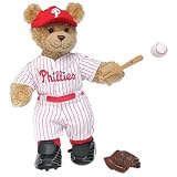 Build-A-Bear Workshop Curly Teddy in Philadelphia Phillies Uniform