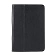 Black Carbon Fiber Folio Leather Stand Case for Motorola Xoom