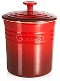 Le Creuset Stoneware Small Canister, Cherry
