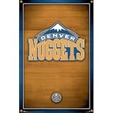 (24x36) Denver Nuggets (New Logo) Sports Poster Print