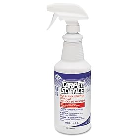 JohnsonDiversey Spot And Stain Remover, 32oz Trigger Spray Bottle