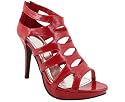Crinkle Patent Cut-Out Design Heel