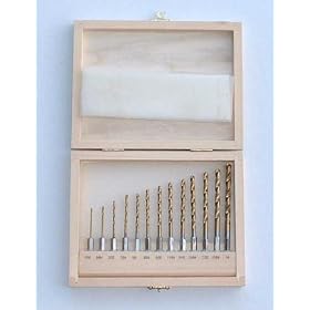 13 pc Hex Shank Titanium Drill Bits Toll Set by Import