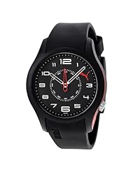 Puma Boost Black Dial Black Silicone Ladies Watch PU102352008