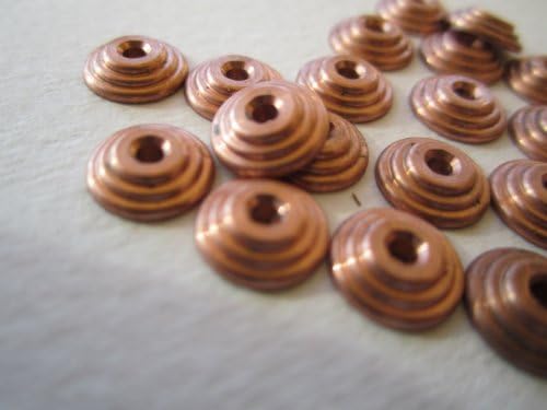 Bulls Eye Collars - Tellurium Copper (10 Pcs) for Straight Razor Repair