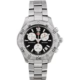 Tag Heuer Mens Aquaracer Chronograph Steel Watch CAF1110.BA0804 by TAG Heuer