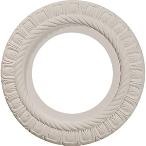 10 5 8OD x 5 3 4ID x 1 2P Claremont Ceiling Medallion by 
