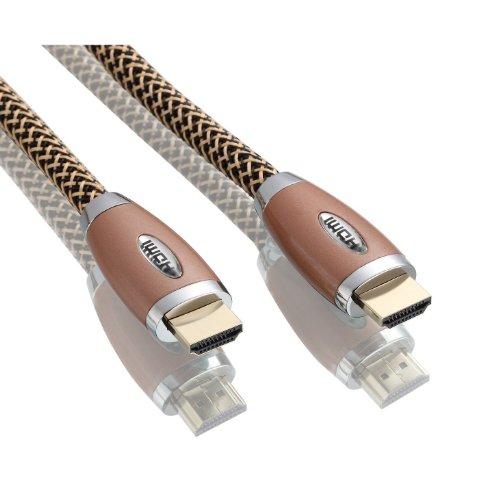 PerfectHD HDMI Kabel 1m Profi Serie Gold Metallstecker HDMI High Speed Ethernet