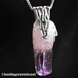 Vera Cruz Amethyst Pendant Healing Energy!