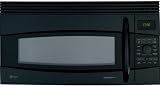 GE Profile : 1.7 Cu. Ft. Capacity Over-the-Range Microwave Oven BLACK
