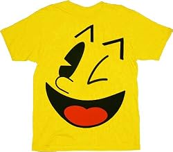 Pac-Man Big Face Yellow T-shirt Tee