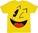 Pac-Man Big Face Yellow T-shirt Tee