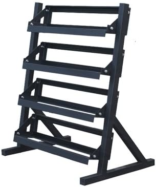 4 Tier Black Kettle Bell Stand Rack Kettlebell Rack Stand