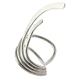 Sterling Silver Hammered Ear Cuff