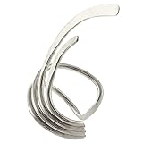 Sterling Silver Hammered Ear Cuff
