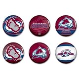Colorado Avalanche 6 Button Set